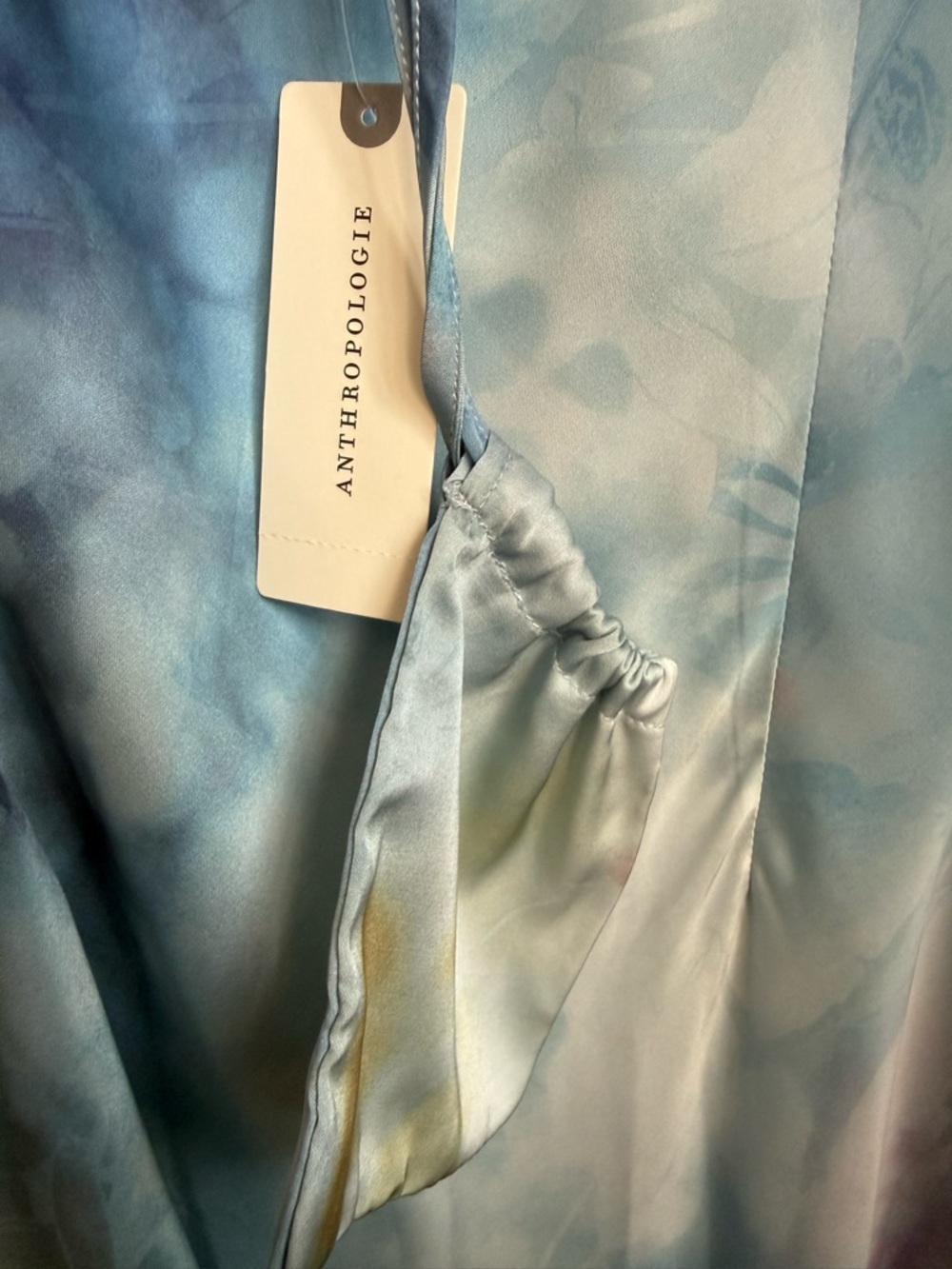Anthropologie Watercolor Dress - Picture 2 of 10